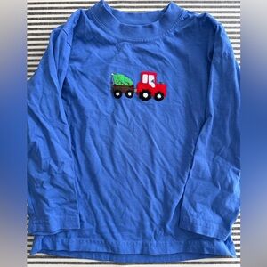 Christmas Shirt with Red Truck Design